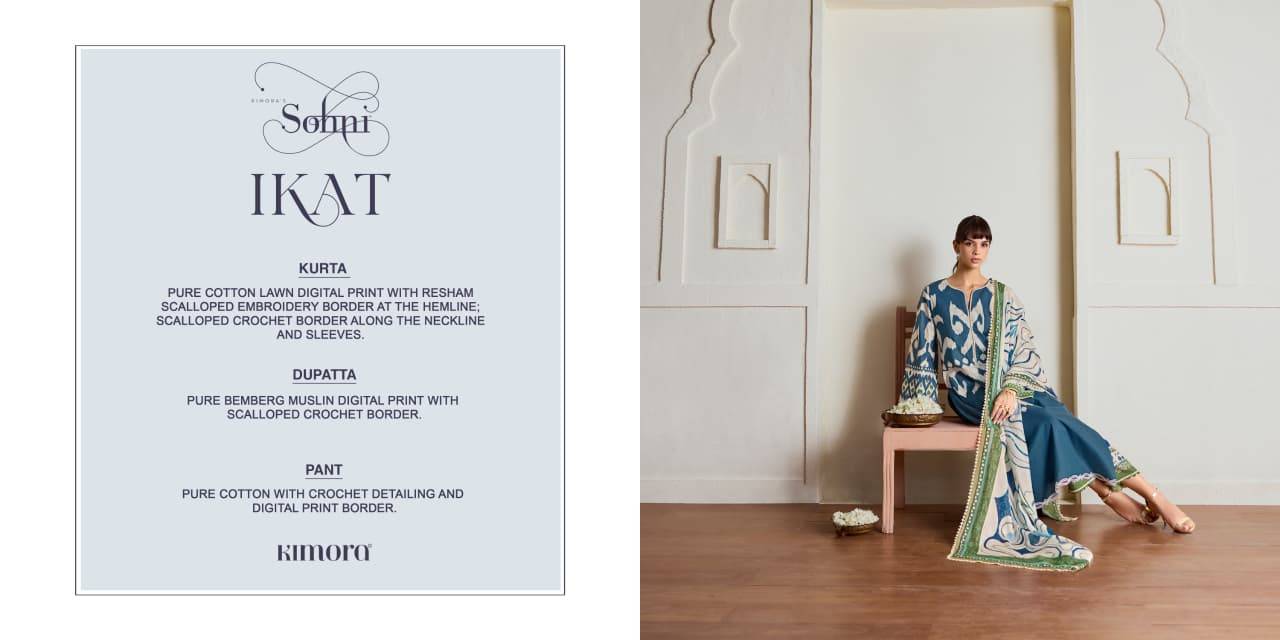 Ikat By Kimora Fashion 841 TO 844 series 